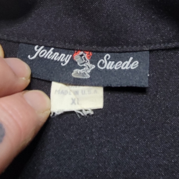 Johnny Suede Rockabilly button-down - Picture 5 of 6